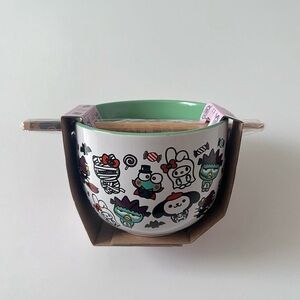 Hello Kitty Halloween Ramen Bowl Set 20oz